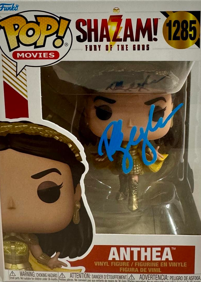 Rachel Zegler Signed Funko Pop #1285 "Anthea / Shazam" - Beckett COA